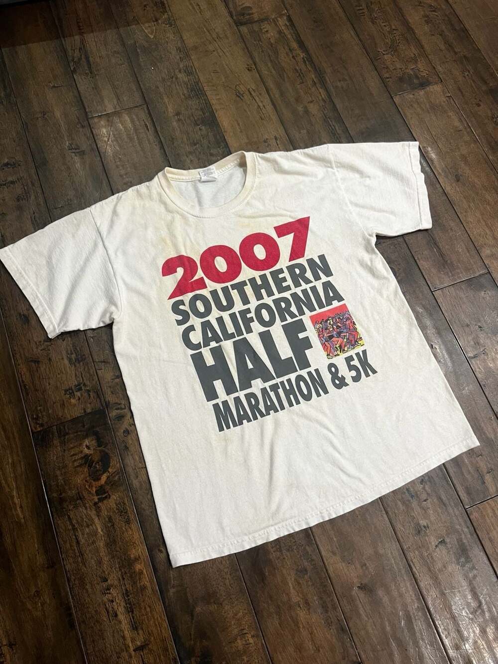 Gildan 2007 Southern California Half Marathon & 5K T-Shirt Size L